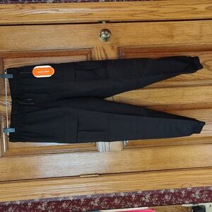 Stylish Wonder Nation Black Pique Joggers NWT XL (14-16)